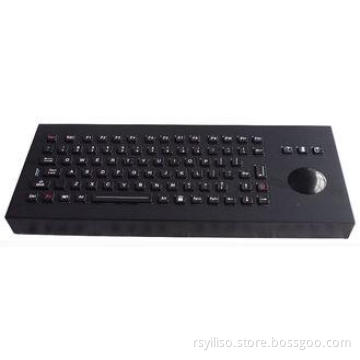 IP65 Water Proof Stainless Steel Keyboard With PS2 / USB In